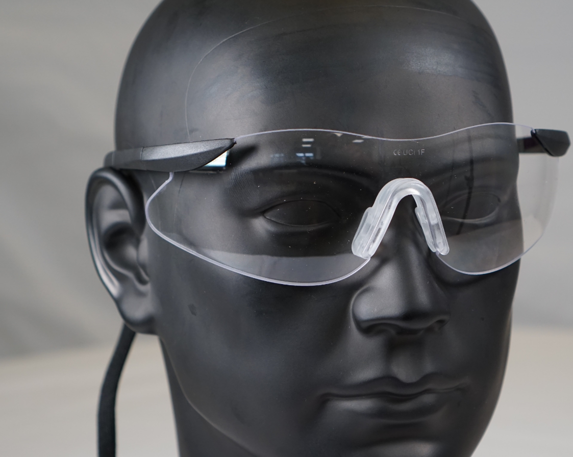 ARAFURA CLEAR LENS SAFETY SPECTACLES WITH CORD