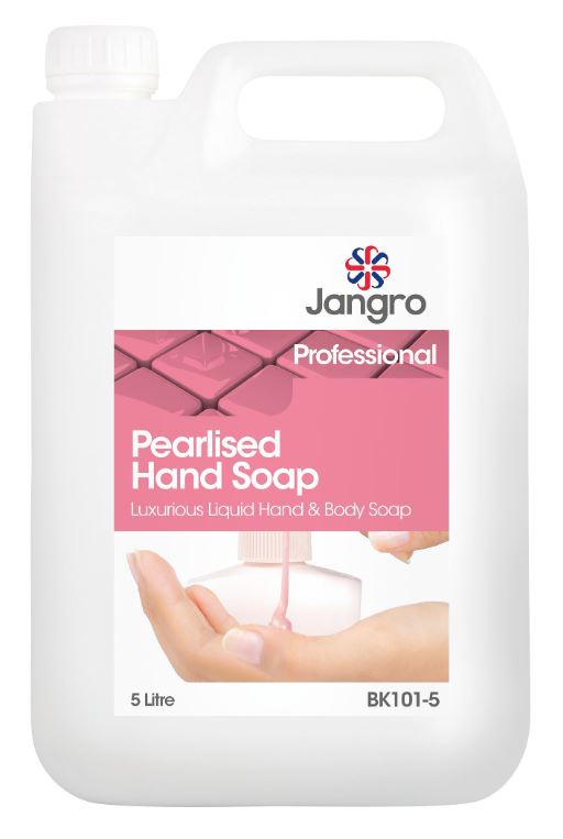 5l Pink Pearlised Hand Soap Staffordindustrialsupplies