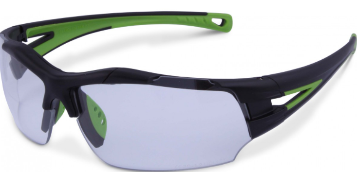 SIDRA SPORTS STYLE SAFETY GLASSES WITH CLEAR LENS