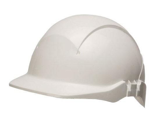 CONCEPT R/PEAK SAFETY HELMET WHITE NON VENTED