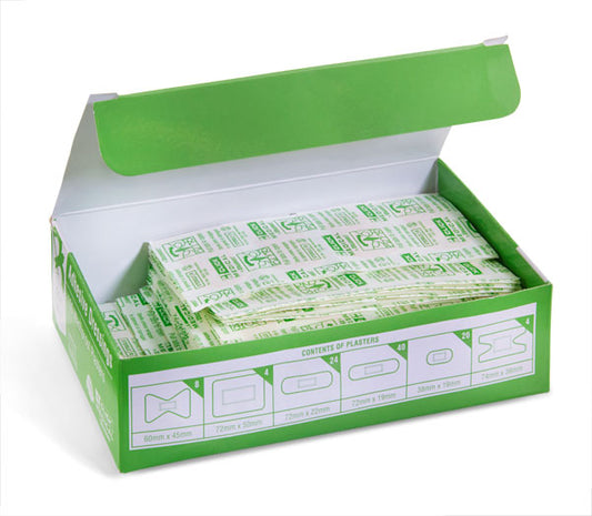 100 x ASSORTED WASHPROOF PLASTERS