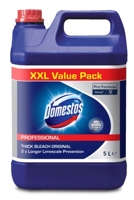 5 LITRE DOMESTOS ORIGINAL BLEACH