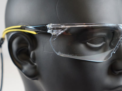 TIRAN CLEAR  SAFETY GLASSES YELLOW