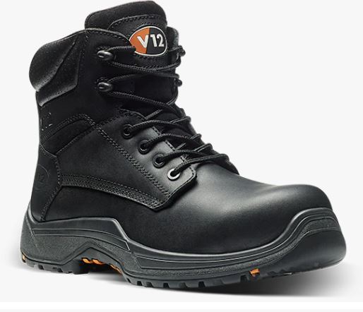 BISON BLACK SAFETY BOOT IGS SOLE