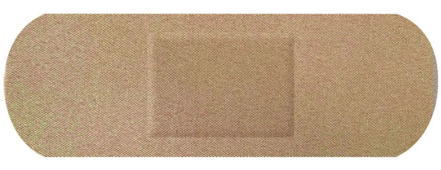 FABRIC PLASTERS 7.5X2.5CM X 100