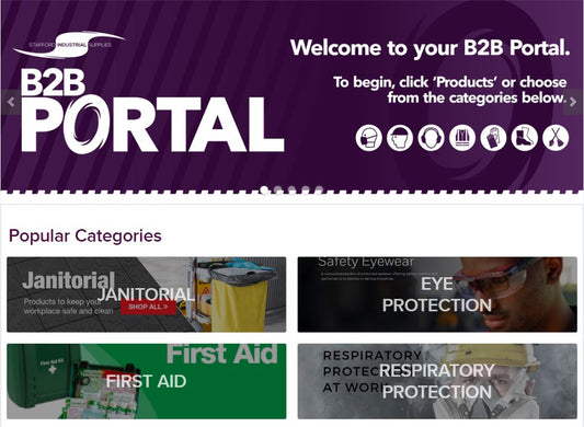 Stafford Industrial Supplies B2B Portal
