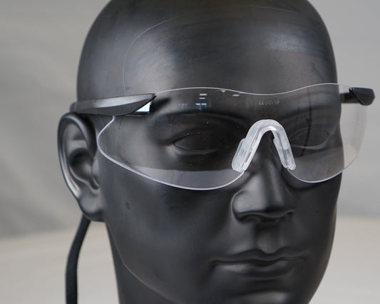 ARAFURA CLEAR LENS SAFETY SPECTACLES WITH CORD