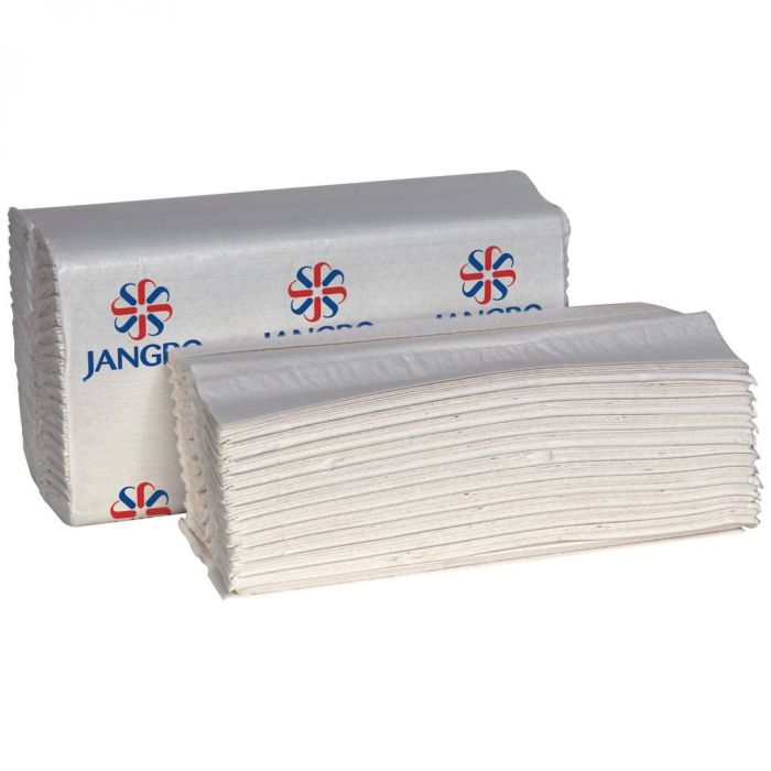 2PLY WHITE C-FOLD HAND TOWEL X2295