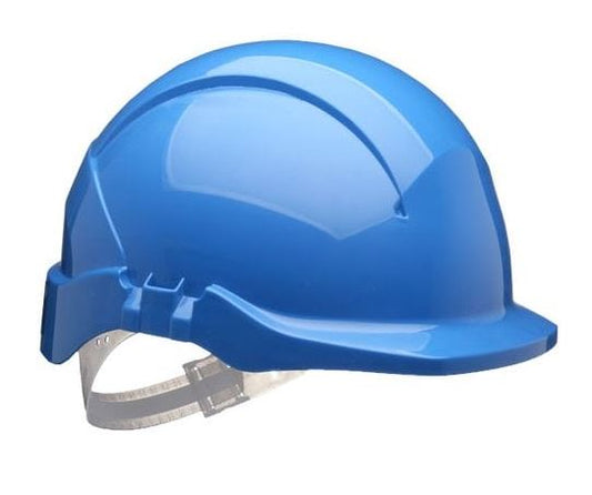 LIGHT BLUE CONCEPT FULL PEAK NON-VENTED HELMET