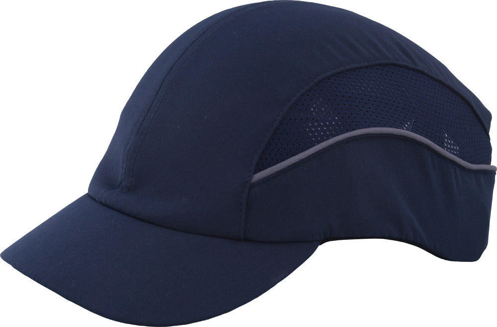 PREMIUM NAVY BUMP CAP REDUCED PEAK