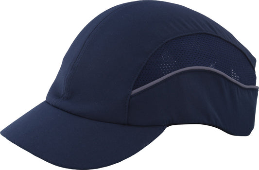 PREMIUM NAVY BUMP CAP REDUCED PEAK