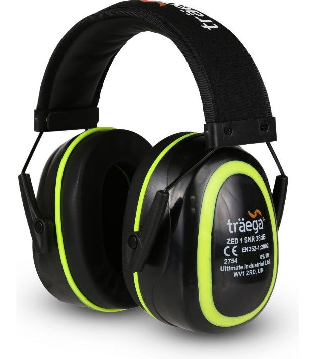 TRAEGA ZED1 EAR DEFENDERS SNR 28dB
