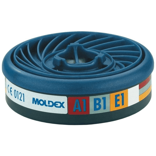 1 PAIR ABE1 GAS EASYLOCK FILTER (ORGANIC GAS Bp>65C, IN ORGANIC & ACID GASES 1000PPM