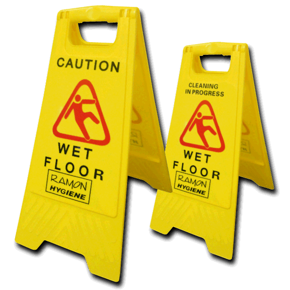 WET FLOOR A-FRAME SIGN